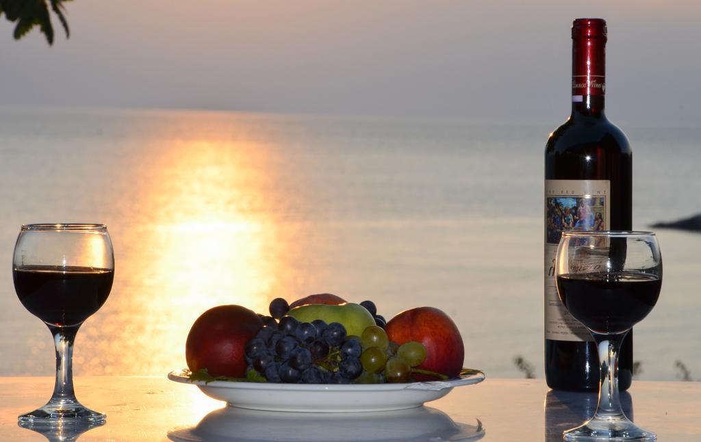 Agios Ioannis Kaspaka Sunset Hotel מראה חיצוני תמונה